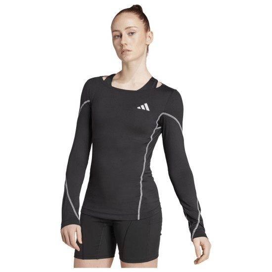 Adidas Γυναικεία μακρυμάνικη μπλούζα Adizero BTN Long Sleeve Tee